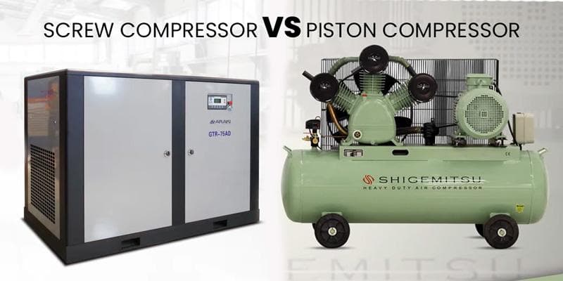 Screw Compressor vs Piston Compressor: Which One is Right for Your Factory?